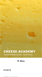 Mobile Screenshot of cheeseacademy.co.za
